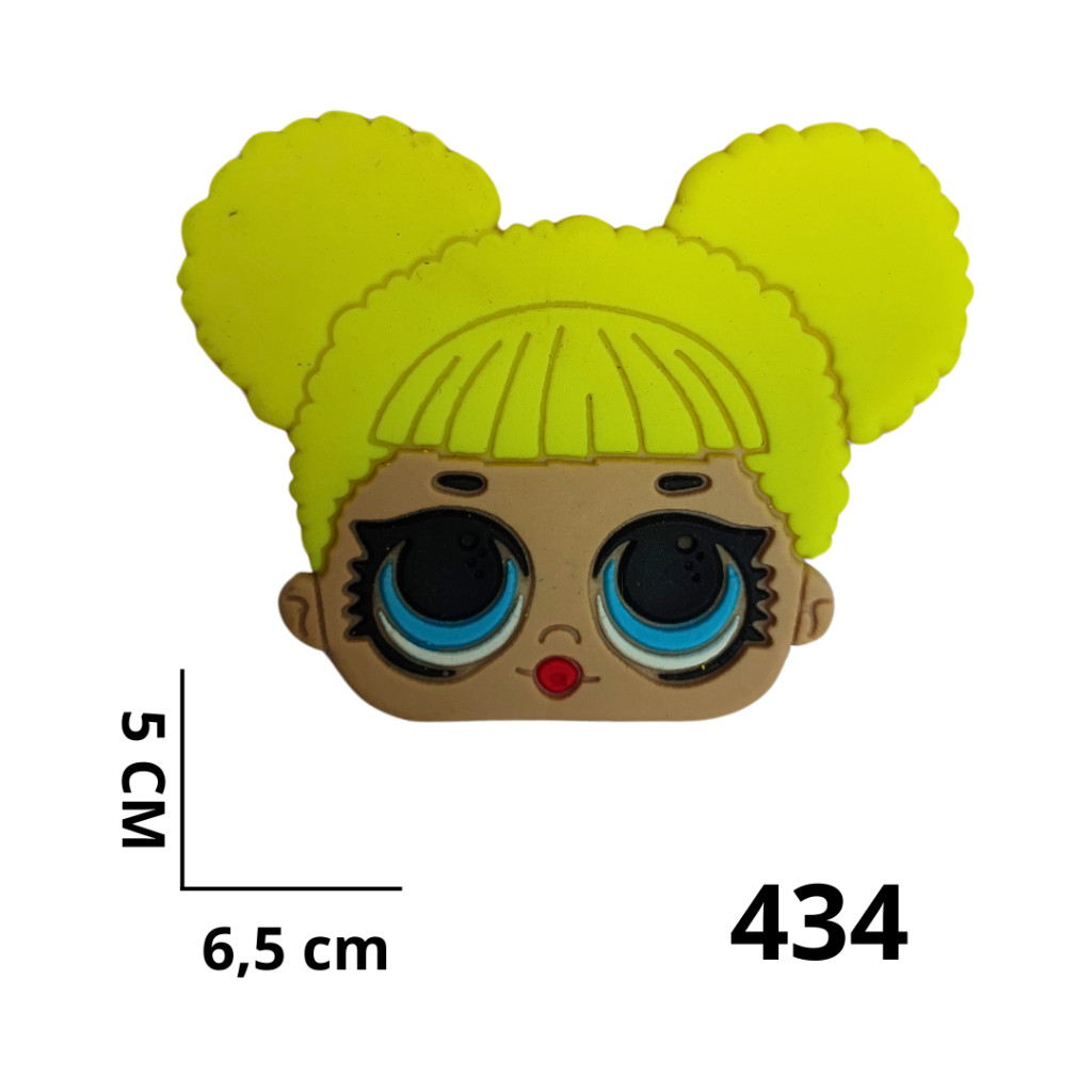 Kit 10 peças aplique Emborrachado para Laços, Tiaras, Sapatos e Artesanatos Boneca 434