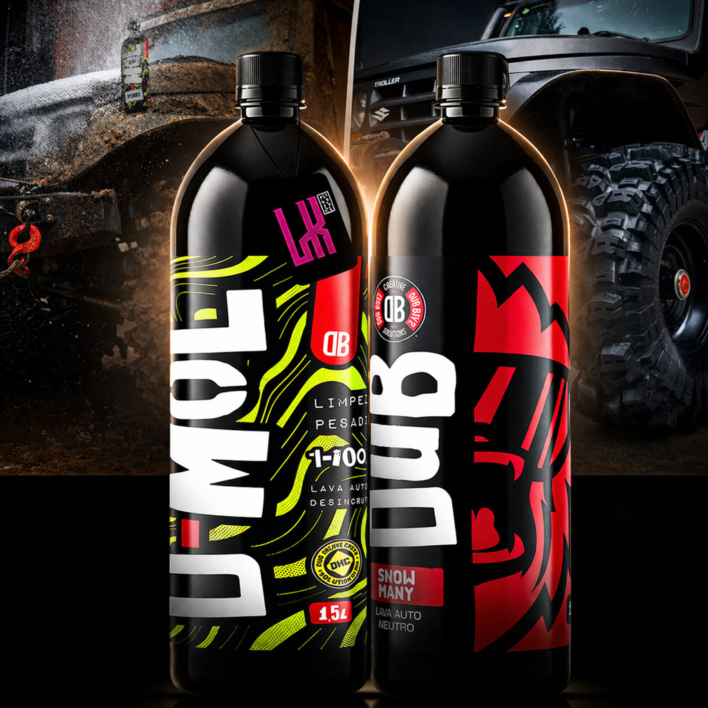 Kit Snow Many D Mol 1,5l Dub Boyz Shampoo Automotivo Neutro Desincrustante Pre Lavagem Barro Terra