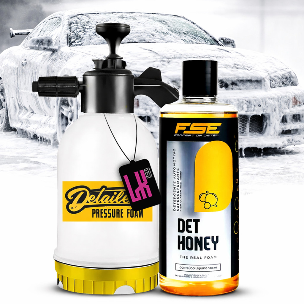 Pulverizador Snow Foam Manual 2l Det Honey Soft99 Shampoo Automotivo Neutro o Mais Concentrado