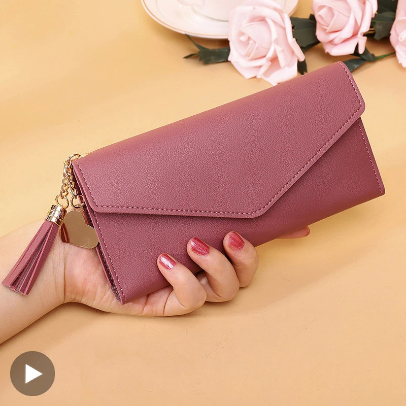 Women Wallet Female Lady Coin Purse Long Clutch Bag Money Phone For Girl Card Holder Cardholder Caibu Small Mini Hammock