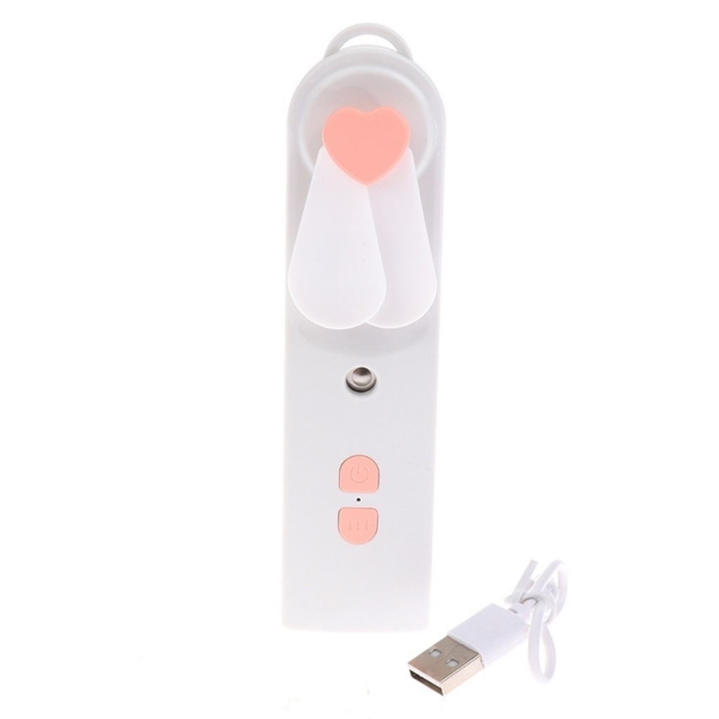 Mini Ventilador 2 Em 1 Nano Mister Usb Cílios