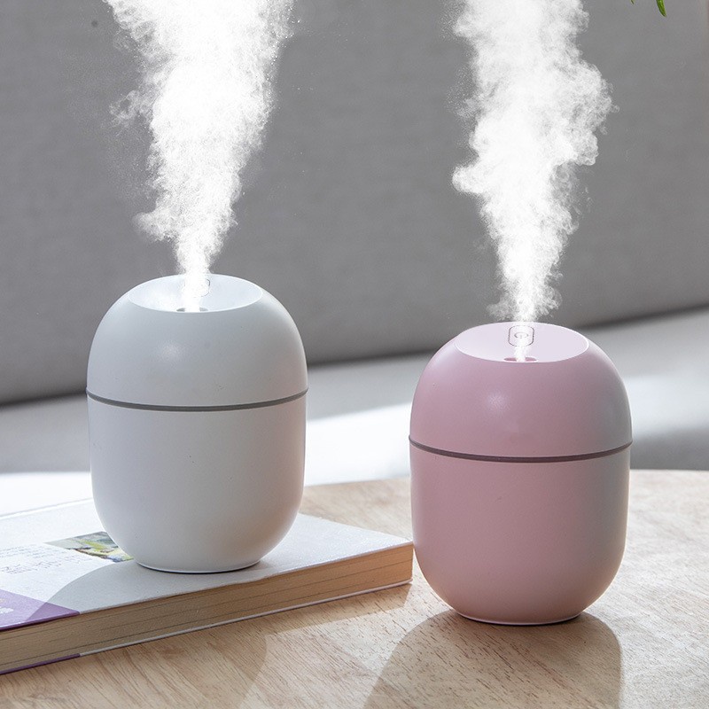 Mini Umidificador Nano Atomização De Grande Capacidade Com Conexão Usb Ultrassônico De Ar 220ml Promoção