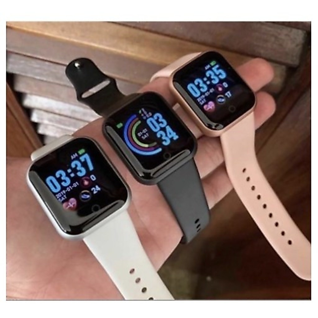 Relógio Smartwatch D20 Pro Bluetooth Coloca Foto na Tela Monitor Cardíaco Pressão Esportivo Android iPhone