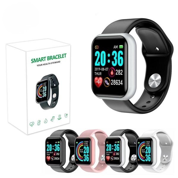 Relógio Smartwatch D20 Pro Bluetooth Coloca Foto na Tela Monitor Cardíaco Pressão Esportivo Android iPhone