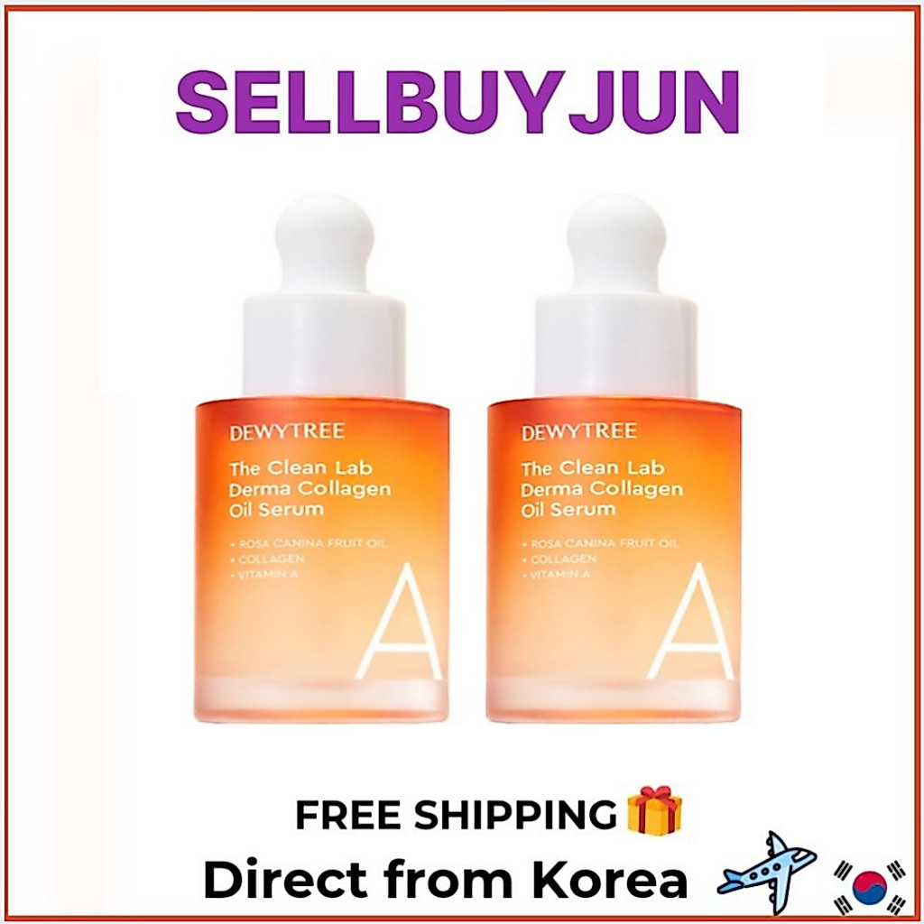 [DEWYTREE] Conjunto De Soro De Óleo De Colágeno The Clean Lab Derma A 30ml 2 Unidades | Cuidados Faciais