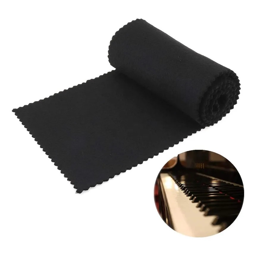 Capa De Teclado De Piano, Protetor De Tec. Contra Poeira 20 cm x 2 mts