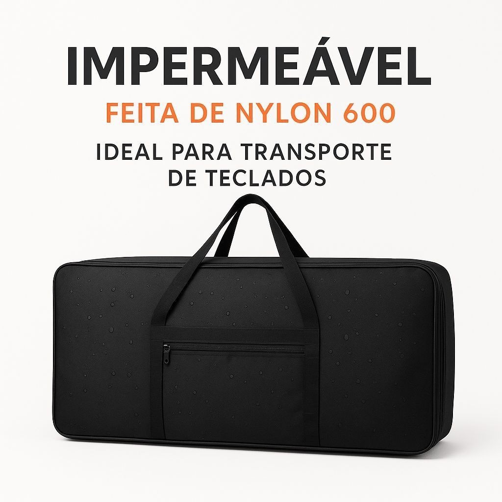 Capa Teclado 5/8 Simples Impermeável Proteção Contra Poeira e Umidade