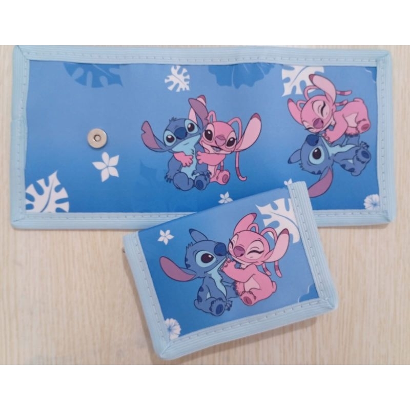 Carteira Stitch e Angel ( 10und )