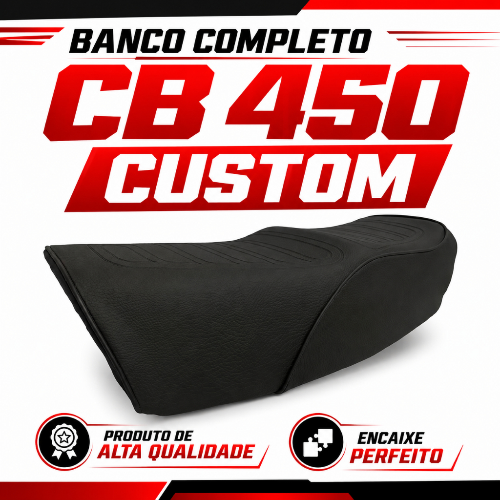 Banco Completo Moto Cb 450 Custom 1984 1985 1986 Gmb
