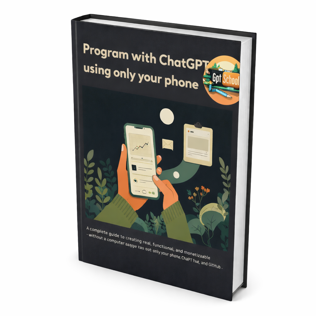 ???? Program with ChatGPT Using Only Your Phone - Build real, functional, and monetizable apps — without a computer
