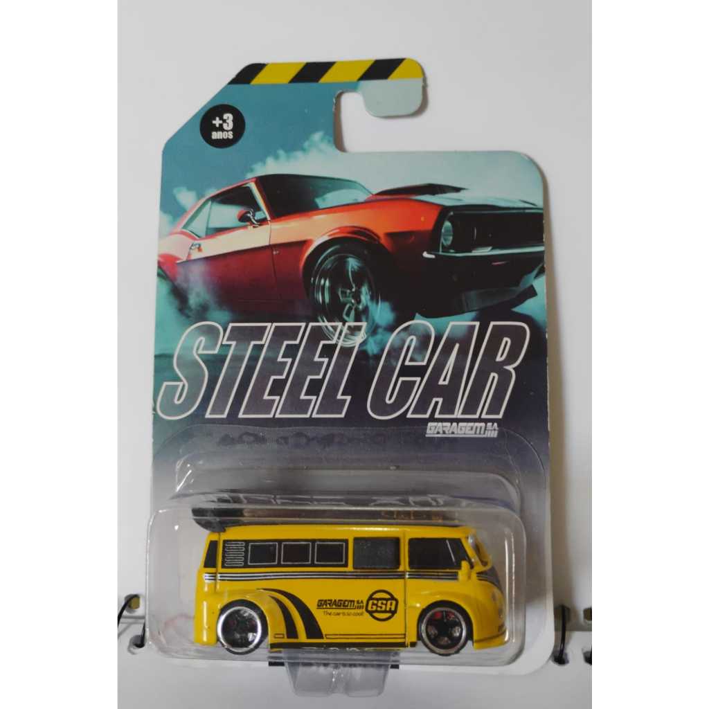 kombi amarelo stell car custom
