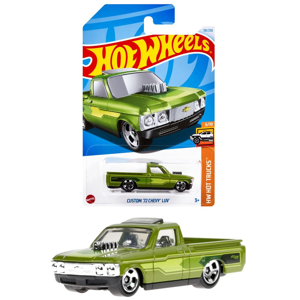 Hot Wheels Basic Car Custom '72 Chevy LUV【Die-Cast Model】 【Ages 3 and Up】 HXP97