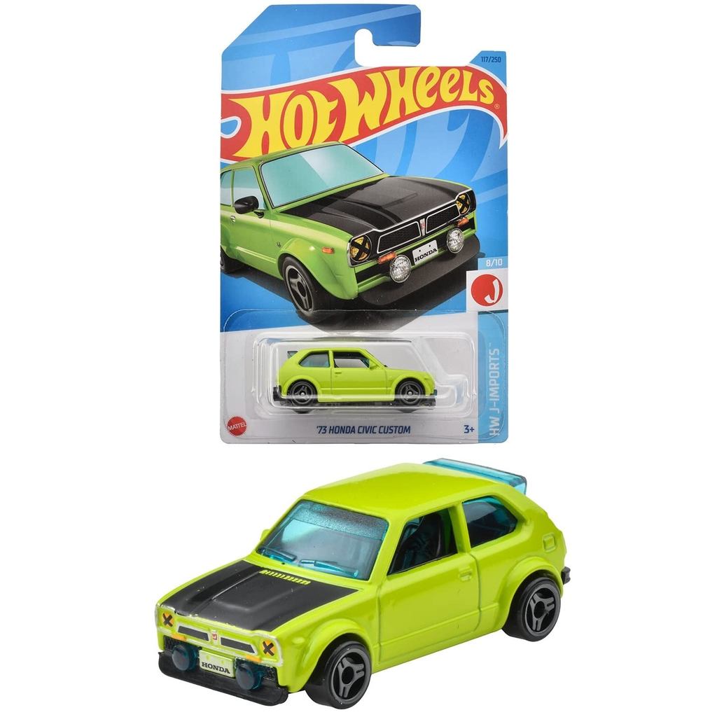 Hot Wheels Basic Car Honda Civic Custom 【Ages 3 and Up】 HNJ97