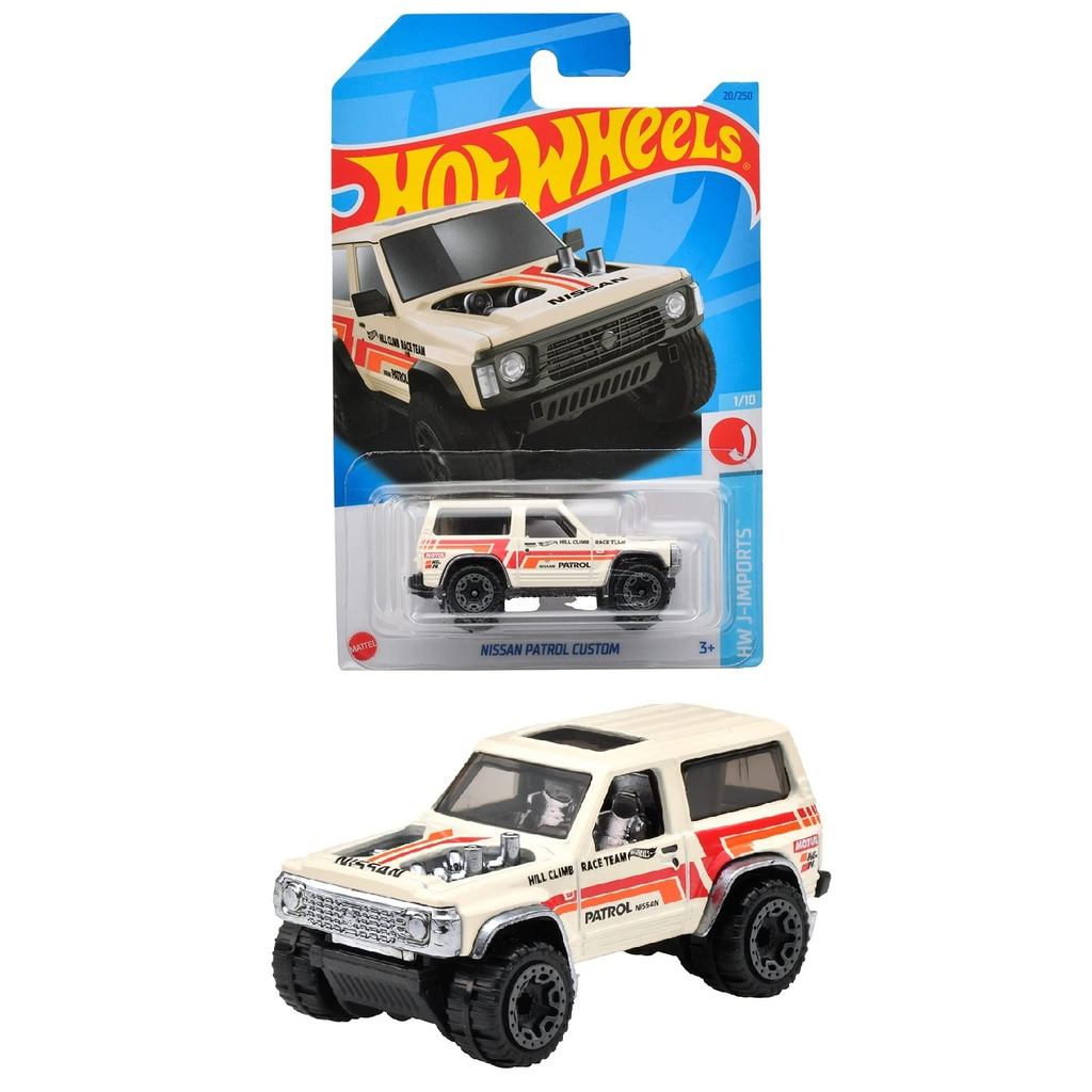 Hot Wheels Basic Car Nissan Patrol Custom [Ages 3 and Up] HNJ71