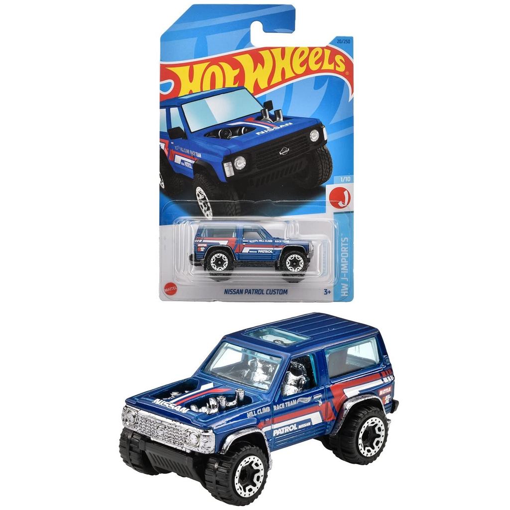 Hot Wheels Basic Car Nissan Patrol Custom [Ages 3 and Up] HNK05