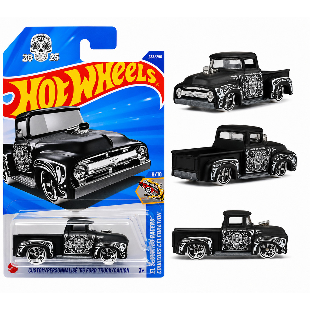 Custom 56 Ford Truck 2025 Hot Wheels HW Miniatura 1:64