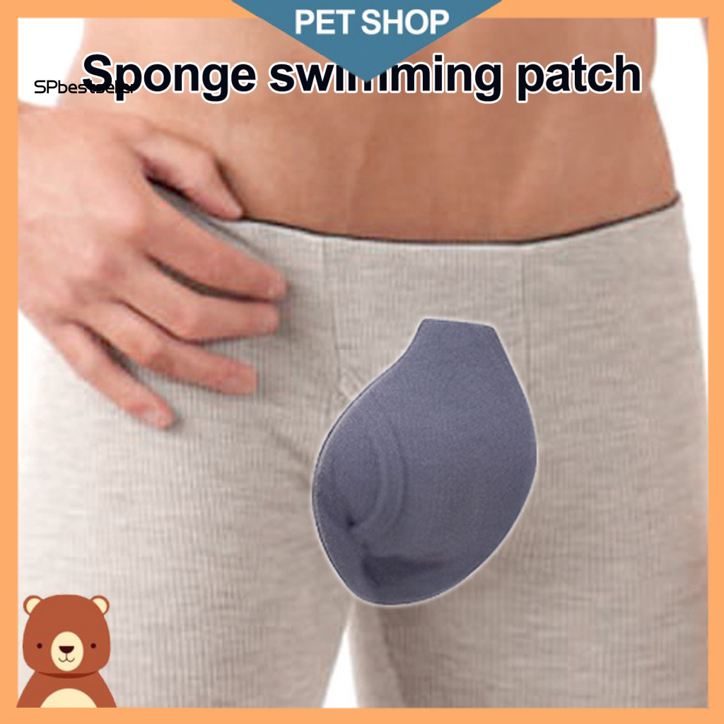 Moisture-wicking Swim Trunks Swimming Trunk Liner Men's 3d Bulge Enhancing Underwear Pad Front Sponge Insert for Swimwea