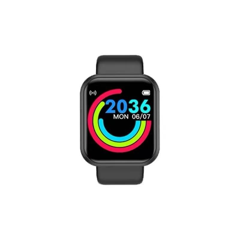 Relógio Smartwatch D20 Pro Bluetooth Coloca Foto na Tela Monitor Cardíaco Pressão Esportivo Android iPhone
