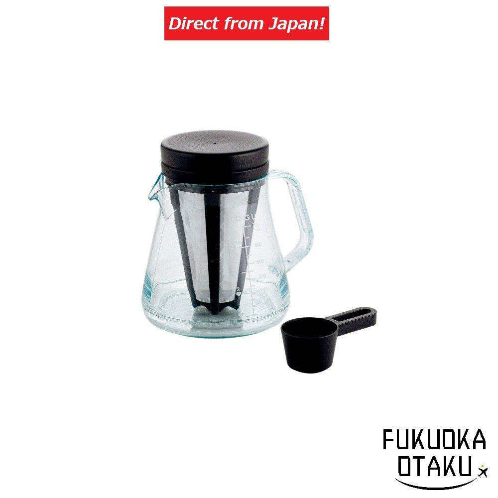KOGU Coffee KOGU Servidor de Café Resistente a Quebra com Filtro Cold Brew Lava-louças Japão【Direto do Japão】