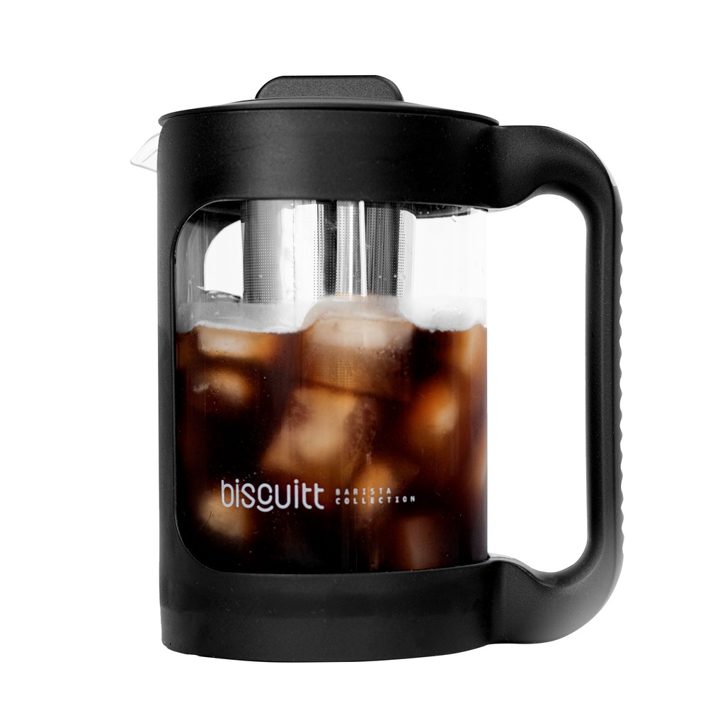 Cafeteira Cold Brew Infusor Café Chá Gelado Quente Biscuitt Infusion 1,5L Barista Collection
