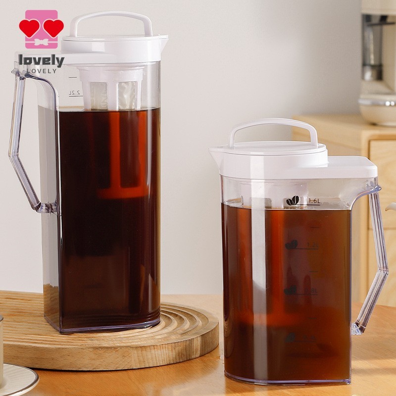 Cafeteira Cold Brew Com Escala E Alça-Gelada Para Casa