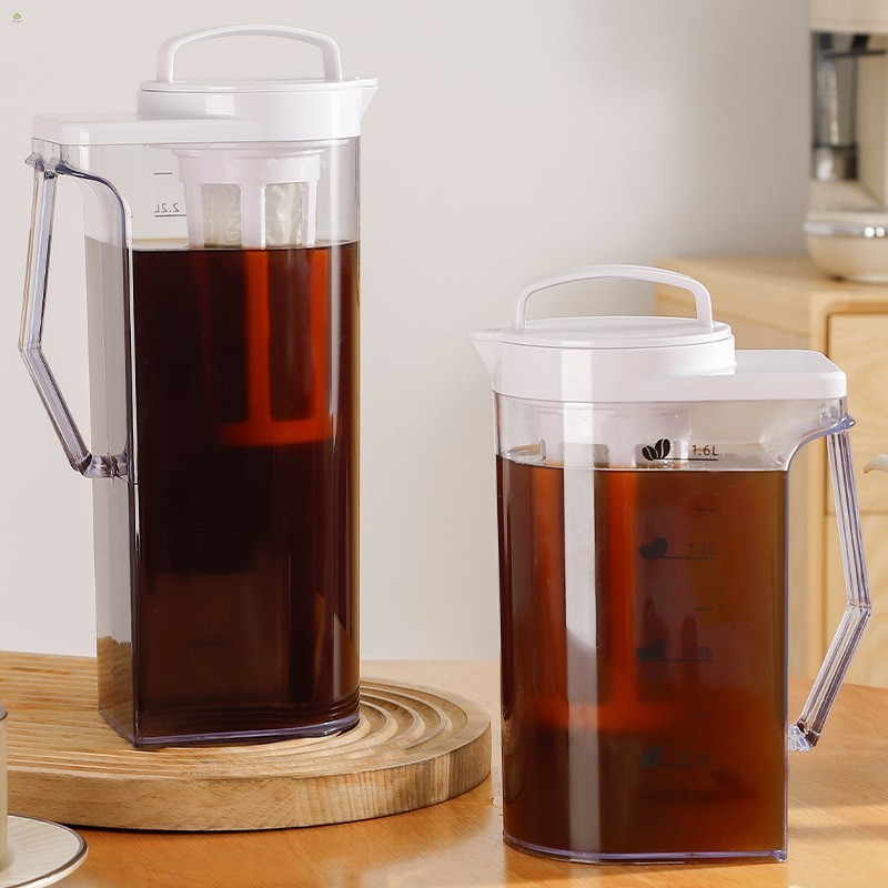 Cafeteira Cold Brew Com Escala E Alça-Gelada Para Casa