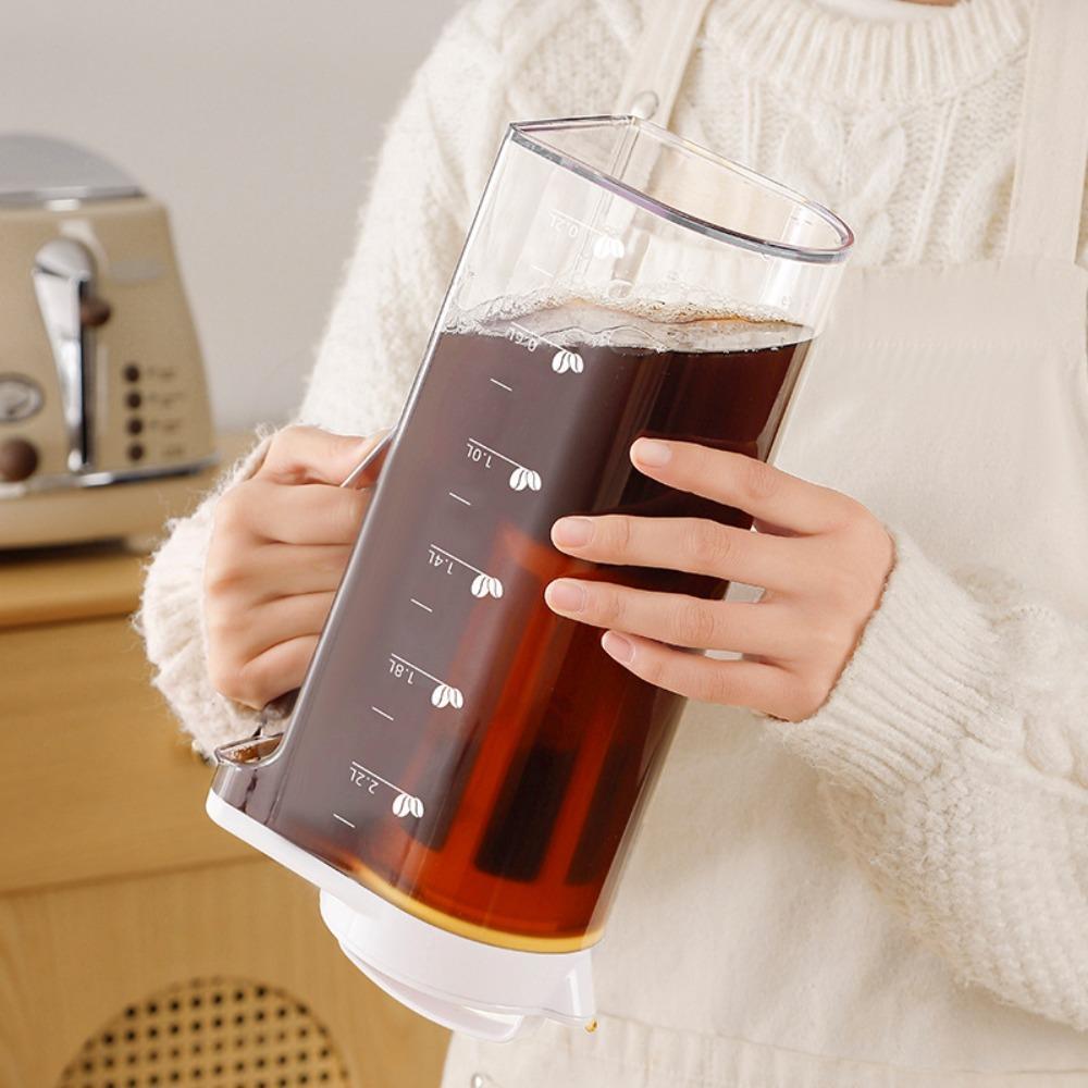 Cafeteira ZHDYEB Cold Brew , À Prova De Vazamentos Com Filtro Fria , Jarro De Água Selado