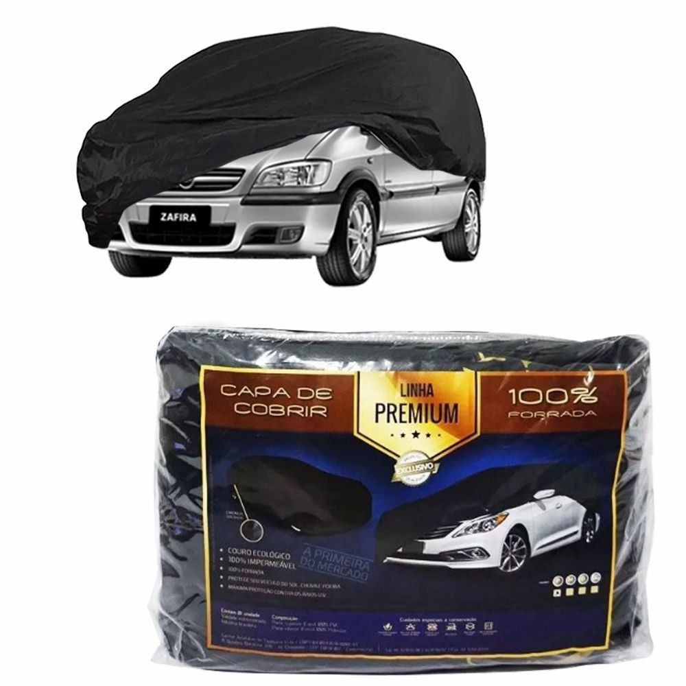 Capa Couro cobrir Chevrolet Zafira Impermeável Forrada (G310)