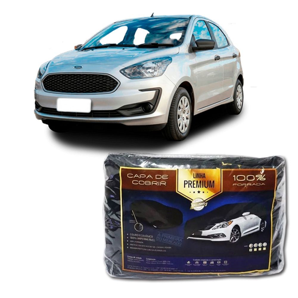 Capa Couro cobrir Ford Ka Sedan Impermeável Forrada (M309)