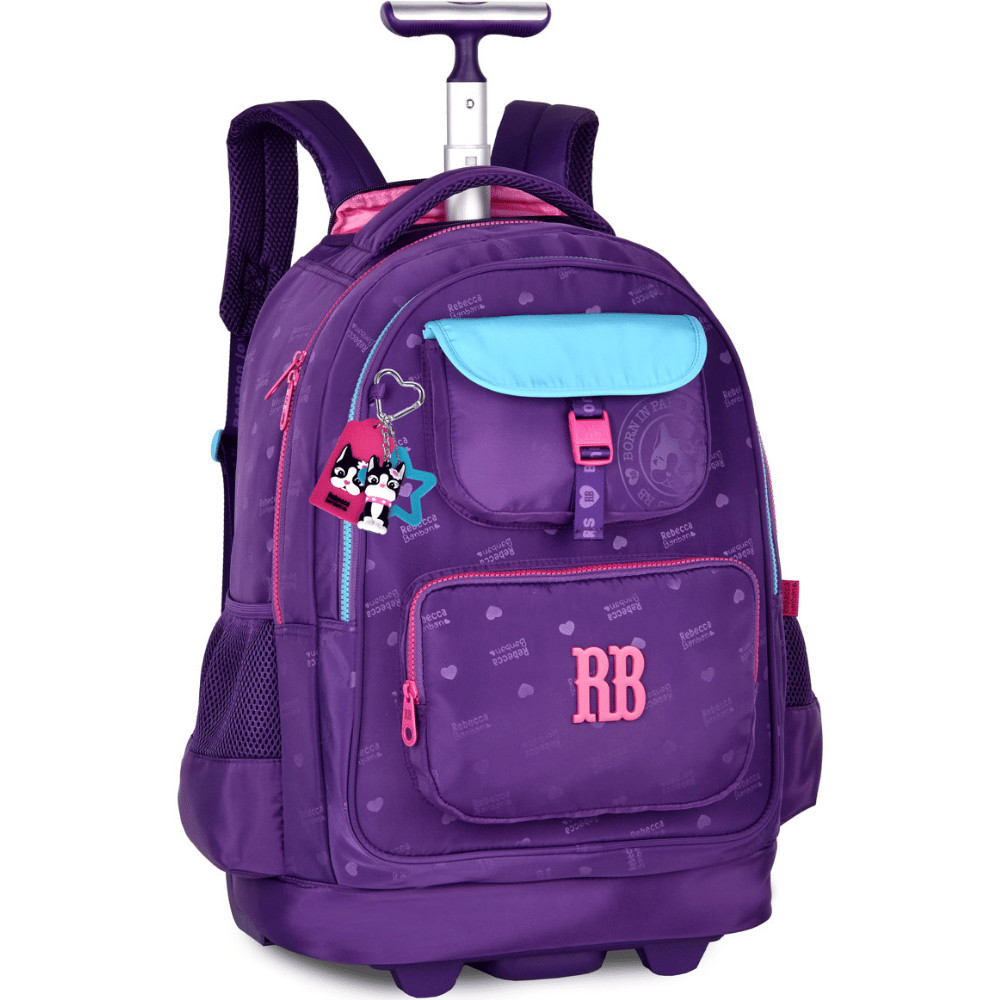 Mochilete Rebecca Bonbon Urban Mix - RB26222 -  ROXO