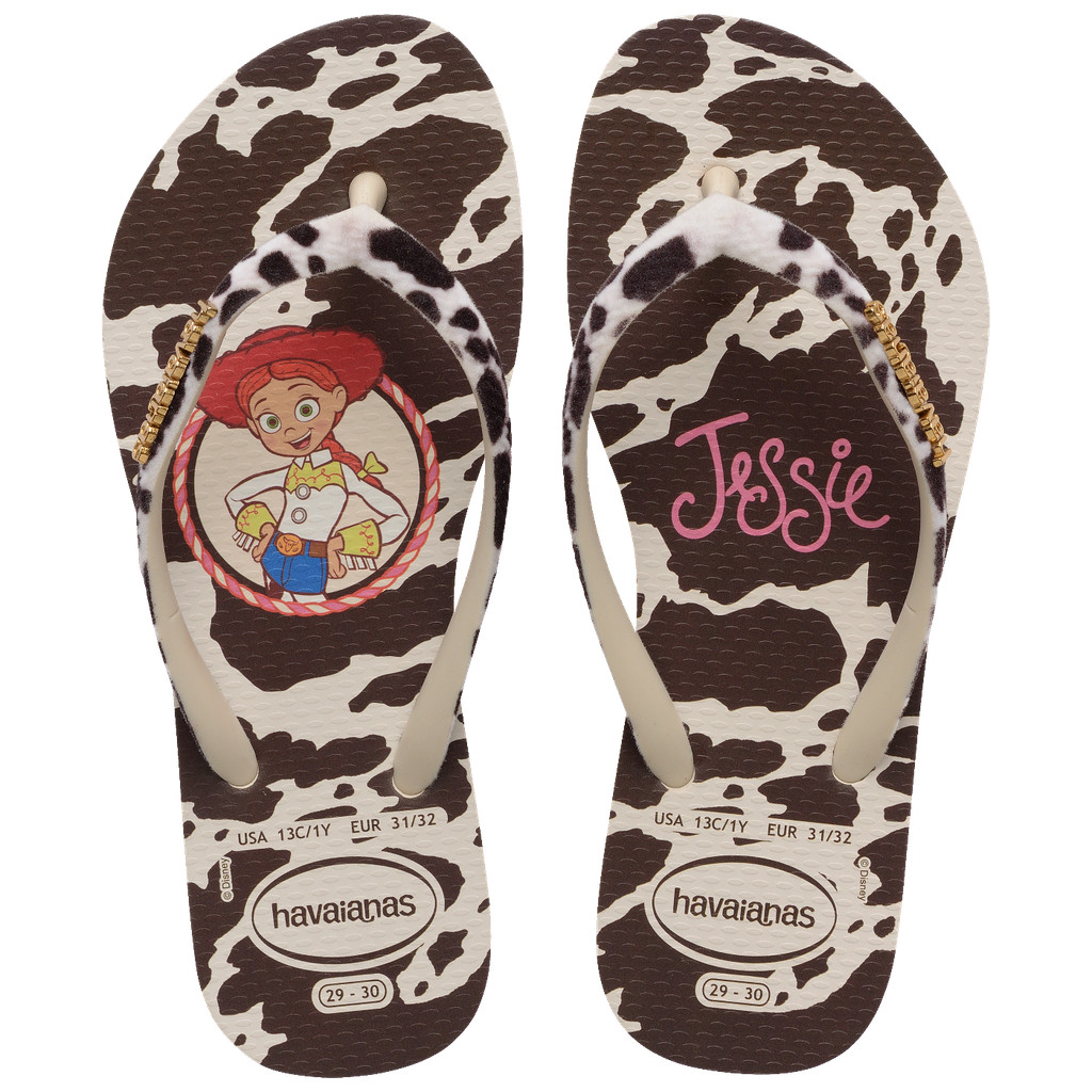 Chinelo Havaianas Infantil Slim Disney Trendy Jessie