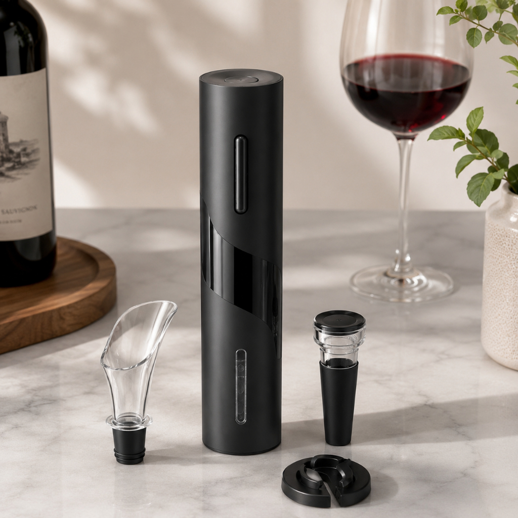 MODUS Automatic Electric Wine Bottle Opener Cork Remover