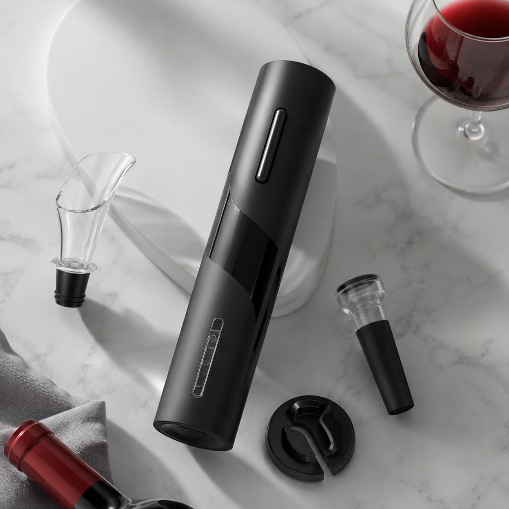 MODUS Automatic Electric Wine Bottle Opener Cork Remover