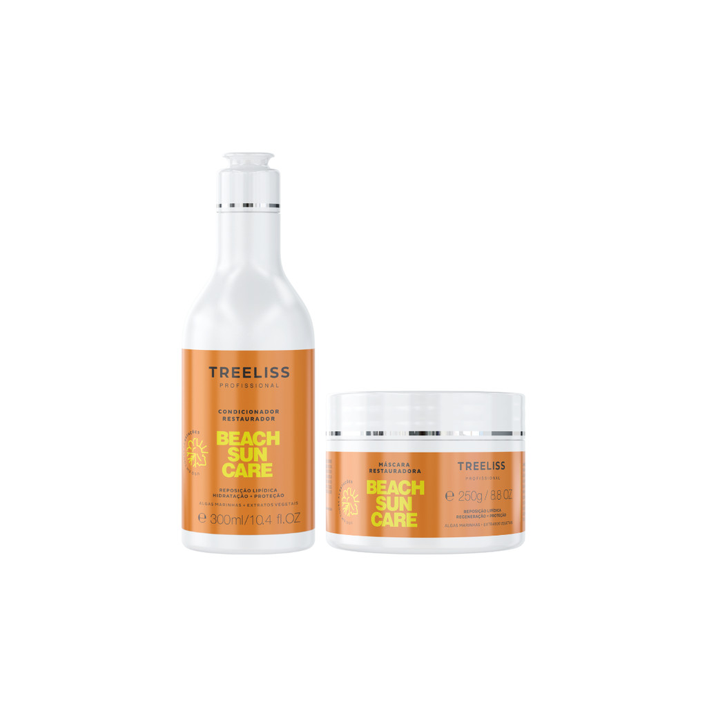 Kit Proteção Capilar Beach Sun Cuidados de Verão Tree Liss