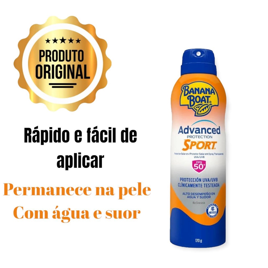 Protetor Solar Advanced Protection Sport FPS 50 Corporal e Facial 170g Aero oferta