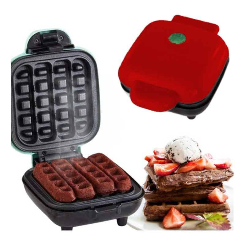 Mini Maquina Waffles Stick Barrinha P/café 127v Oferta