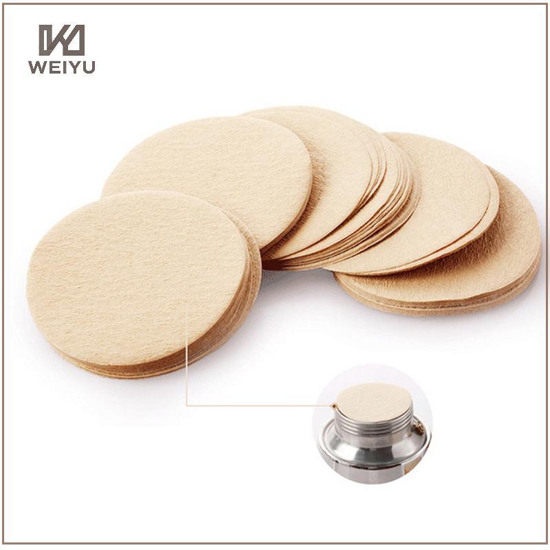 WEIYU Filtro De Café Papel Descartável 100pcs Água Secundária Para 58MM Portafilter Espresso Maker Acessórios Barista BR