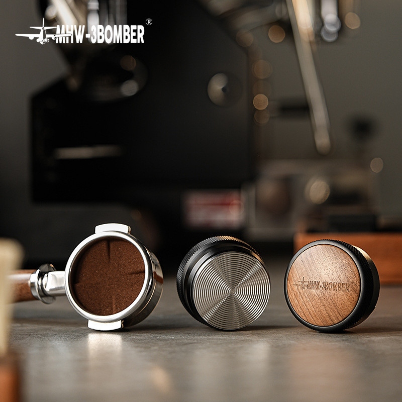 MHW-3BOMBER Bomber Powder Dispenser CD Padrão Espresso Powder Hammer Quatro linhas de hélice 51/58mm