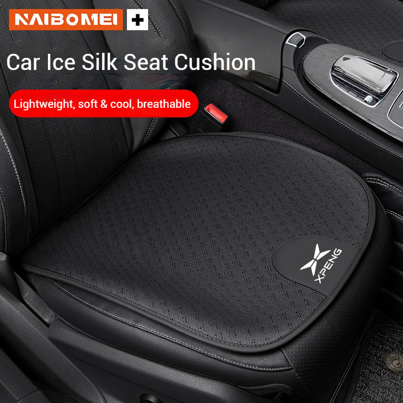 Almofada De Assento De Carro Capa Seda Gelo Para Xpeng P7 G9 G6 P5 X9 G7 N5 E29 G3 P7 + MONA M03