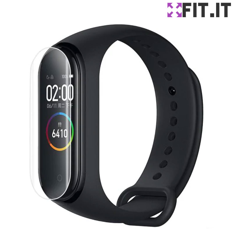 Kit 3x Películas Gel Flexível para Xiaomi Mi Band 4 - FIT.IT
