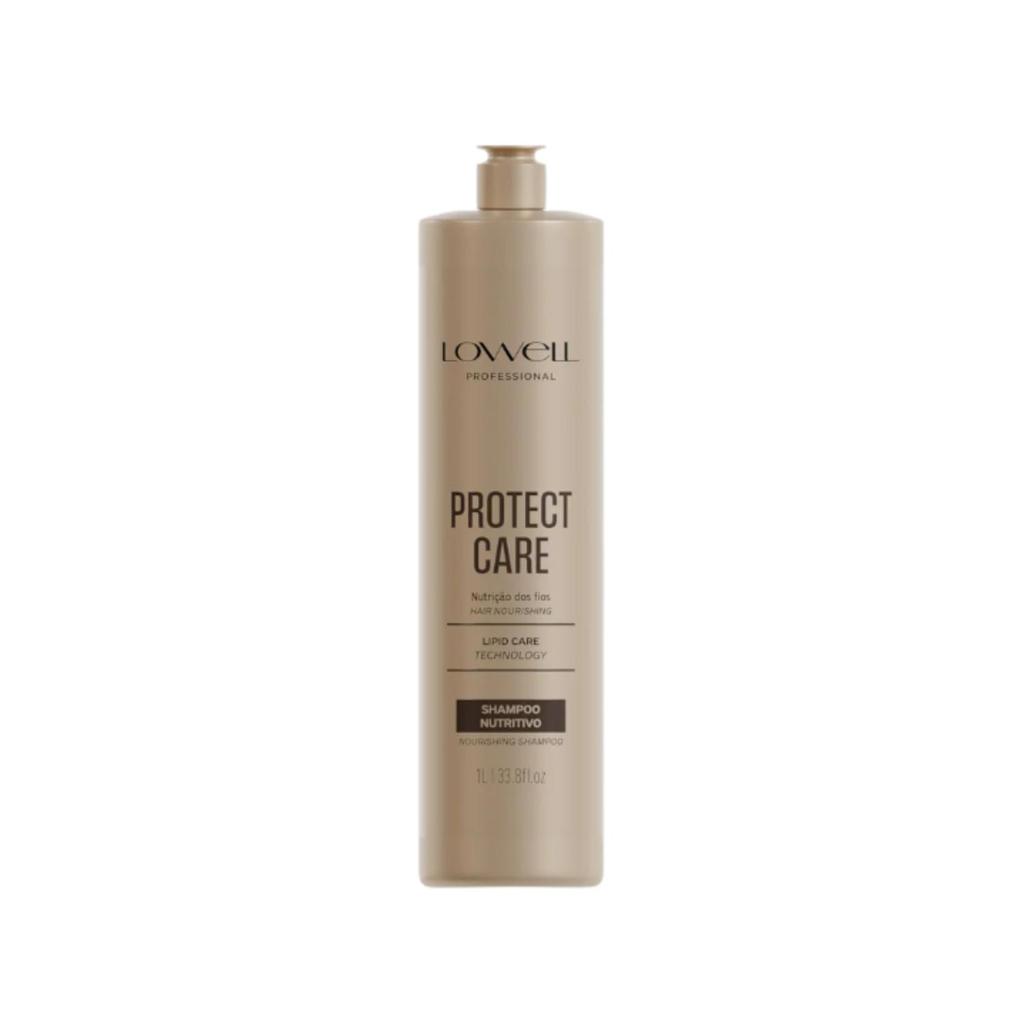 Lowell Protect Care Nutrição dos fios Shampoo 1L