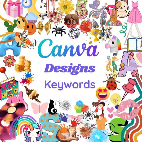 Canva Designs +260 Keywords