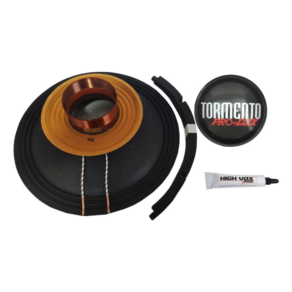 Kit Reparo Tormento Pró Dxx 520w 15 Polegadas 4 Ohms