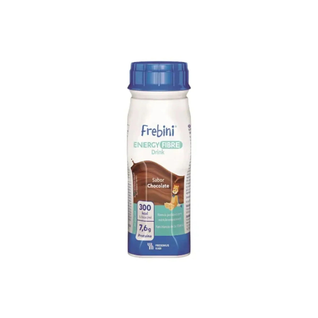 Kit 24 Frebini Energy Fibre Drink 200ml Chocolate