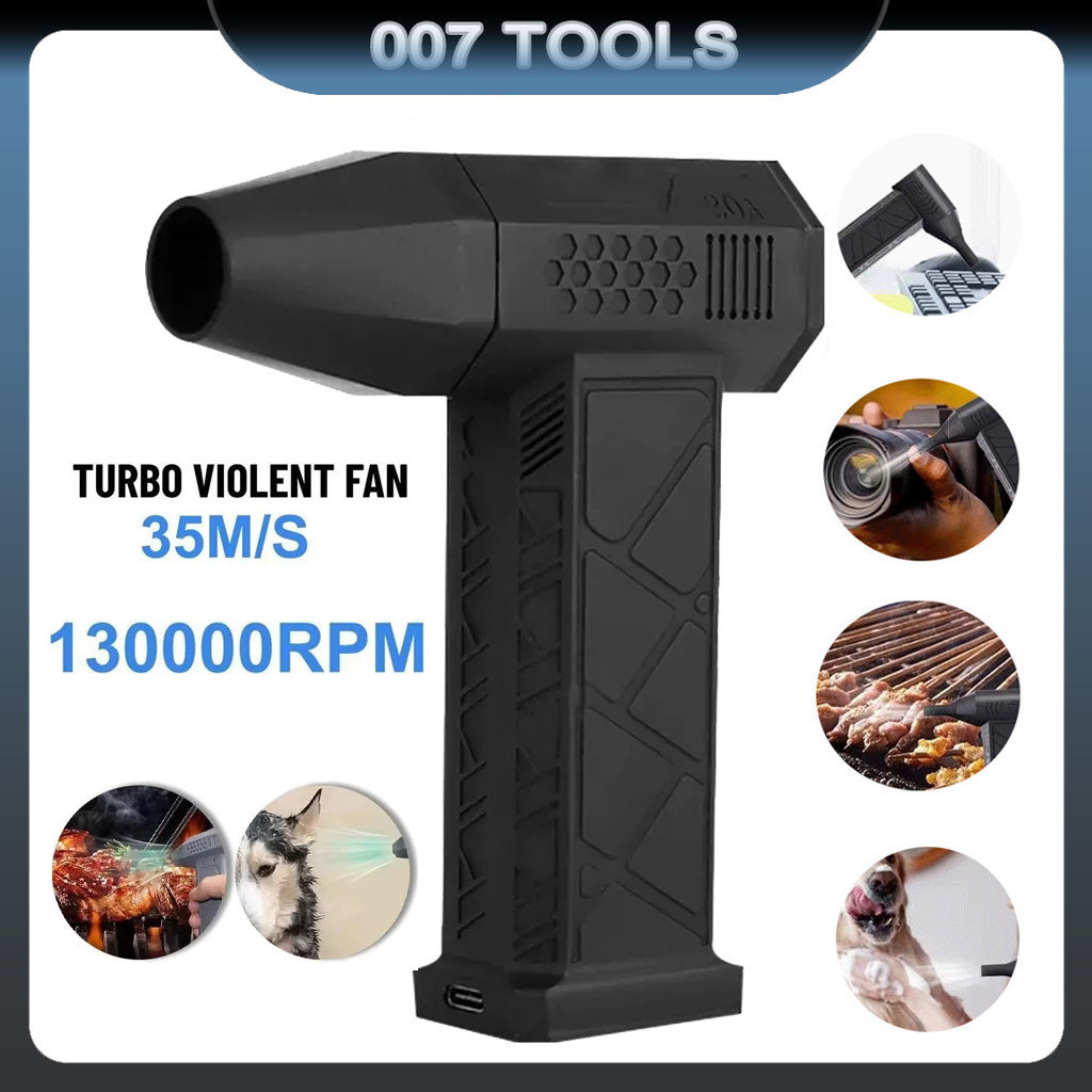 Mini Ventilador Turbo Jet De 130000 Rpm 200w