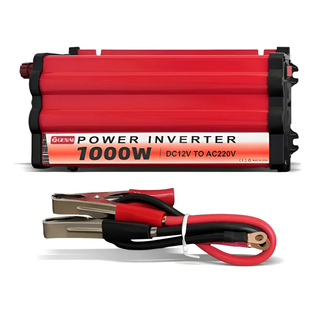 Inversor Veicular Alta Tensão 1000w 12v Para 110v 220v