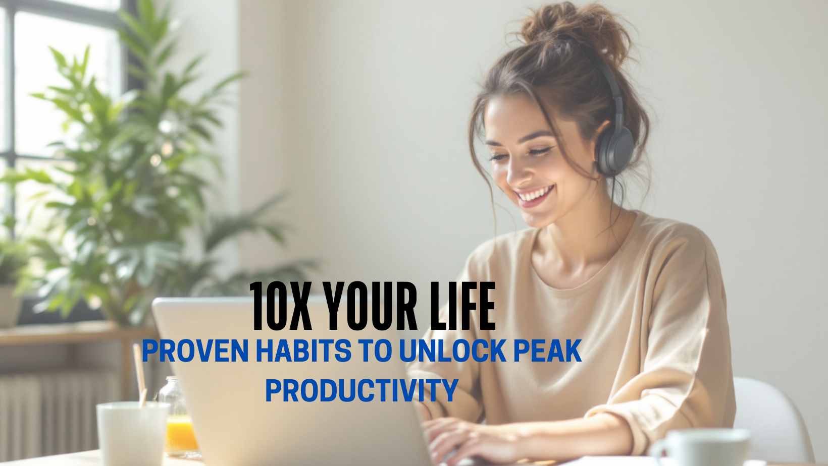 10x your life: Proven Habits to Unlock Peak Productivity