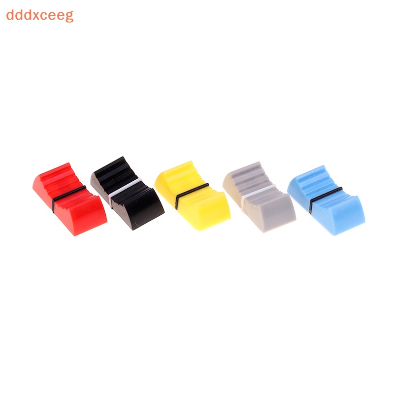 [dddxceeg] 10 Pcs Fader Knob Touch Sensitive Slider Com Nervuras Mixer Desk