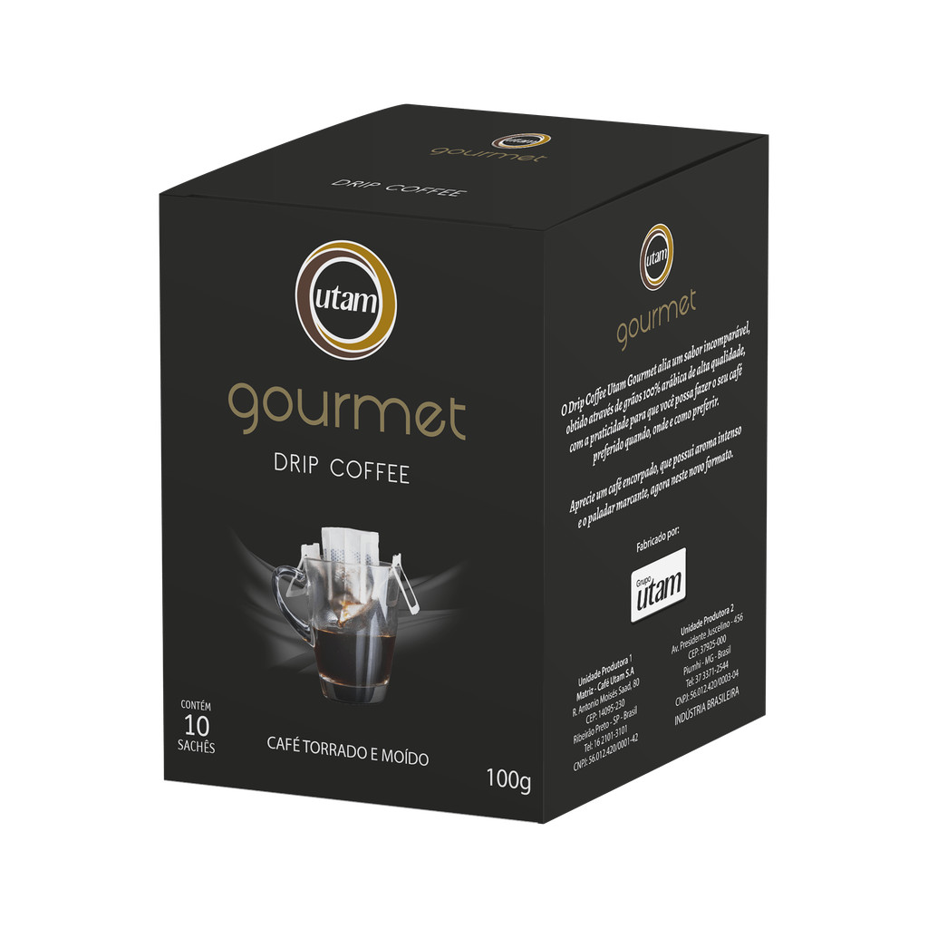 Café Utam Gourmet Drip Coffee 10 sachês