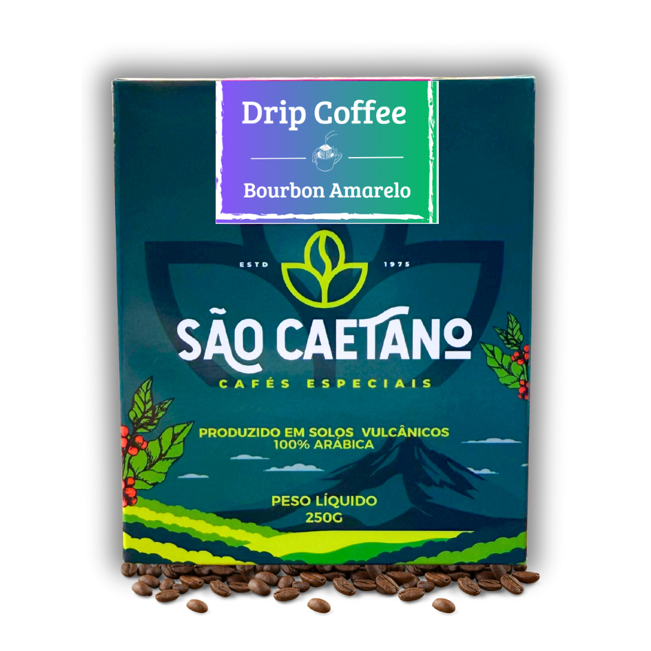 Drip Coffee Bourbon Amarelo Fazenda São Caetano 100% Arábica